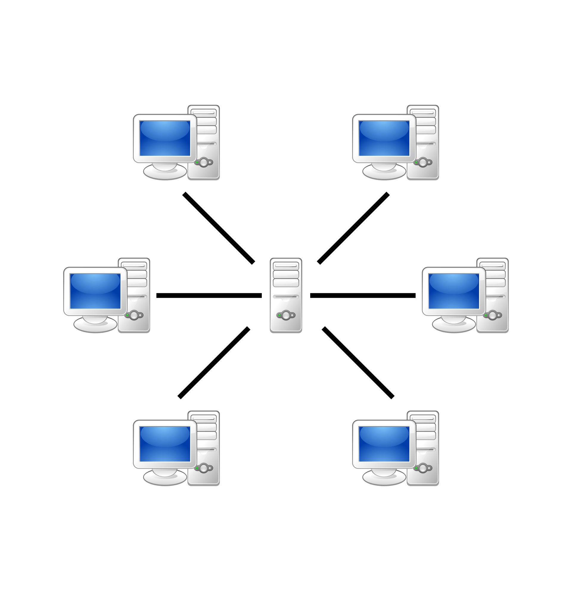 Server-based-network